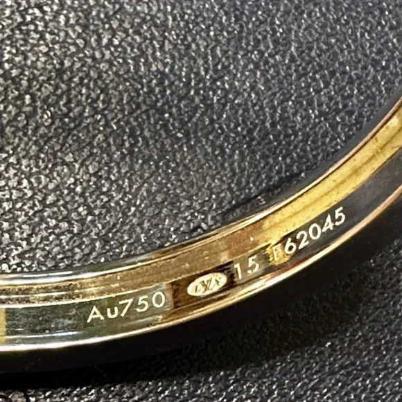 COPY - Louis Vuitton Empreinte Bracelet 18k White Gold - Picture 2 of 3